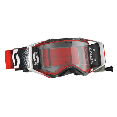 Scott Prospect WFS Roll Off Goggles Red White Clear