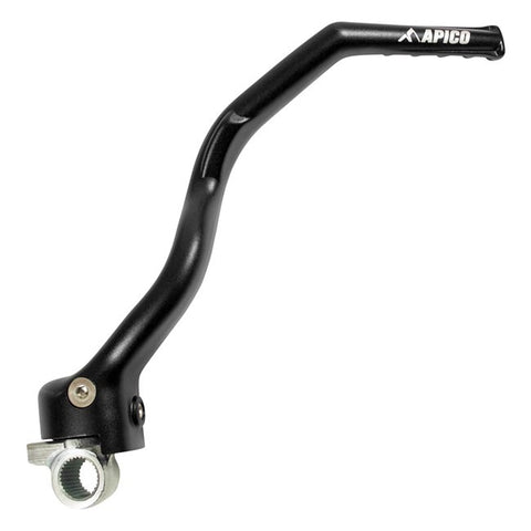 Apico Anodised Kick Start - Kawasaki - Black