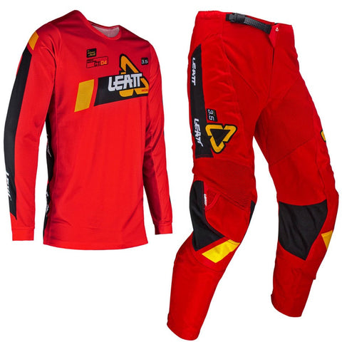 Leatt 3.5 Ride Kit Combo Red
