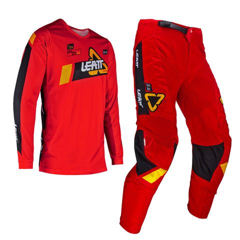 Leatt 3.5 Kids Youth Kit Combo Red