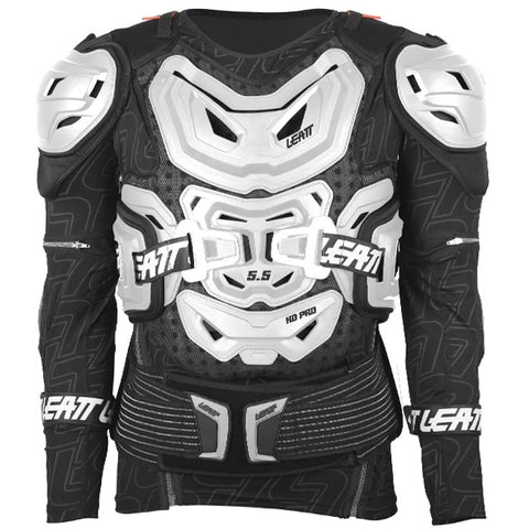 Leatt 5.5 White Body Protection Jacket