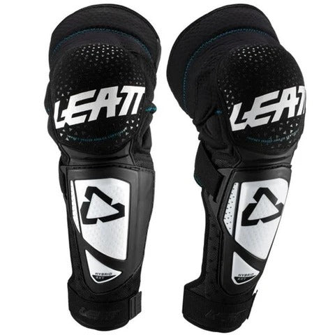 新品・未使用 キッズサイズ 147cm-159 Leatt 3DF JNR Leatt 3DF Hybrid Junior EXT White Black Knee Shin Guards