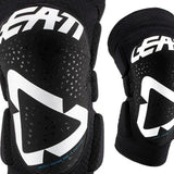 Leatt Kids 3DF 5.0 White Black Knee Guards