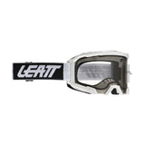Leatt 4.5 Iriz White Clear Tear Off Goggle