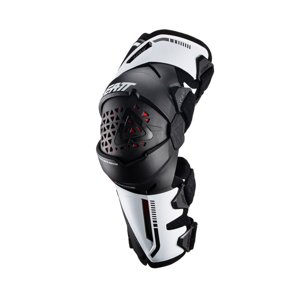 Leatt Z Frame Black White Adult Knee Braces – AT Motocross