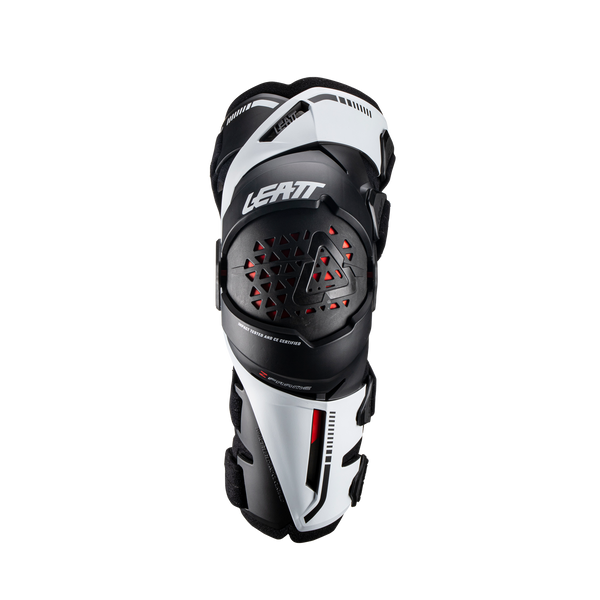 Leatt Z Frame Black White Adult Knee Braces – AT Motocross