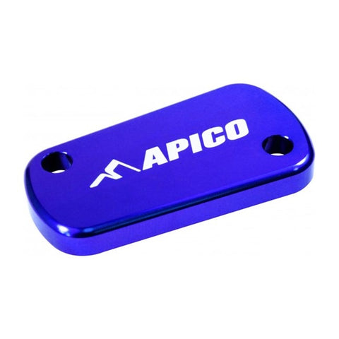 Apico Rear Brake Reservoir Cover - Kawasaki - Blue