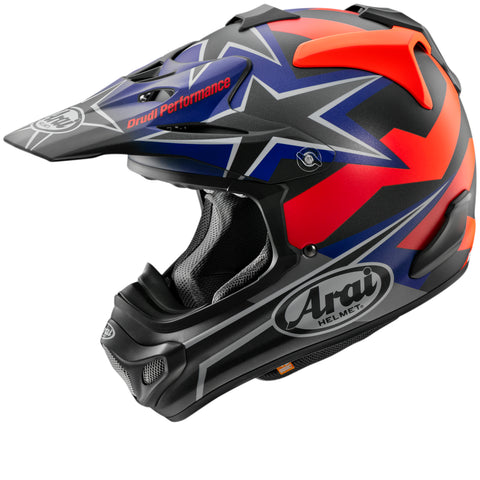 Arai MXV Motocross Helmet - Stars & Stripes Dark