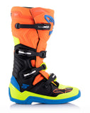 Alpinestars Tech 5 Boot Orange Fluo Blue Yellow