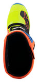 Alpinestars Tech 5 Boot Orange Fluo Blue Yellow