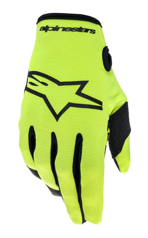 Alpinestars Radar Yellow Fluo Black Gloves