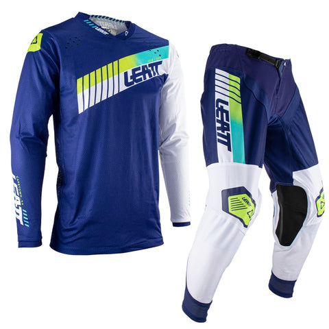 Leatt Moto 4.5 Lite Kit Combo Blue
