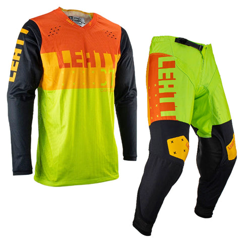 Leatt Moto 4.5 Lite Kit Combo Citrus