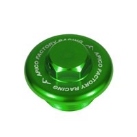 Apico Aluminium Oil Fill Plug - Kawasaki - Green