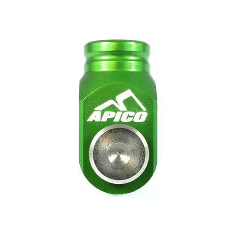 Apico  Rear Brake Clevis - Kawasaki Green