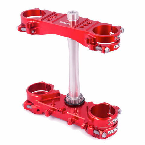 XTrig ROCS Tech Triple Clamp Set Honda - Red