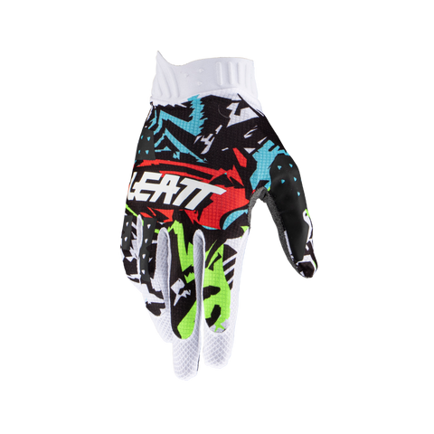 Leatt Moto 1.5 Gripr Gloves Zebra