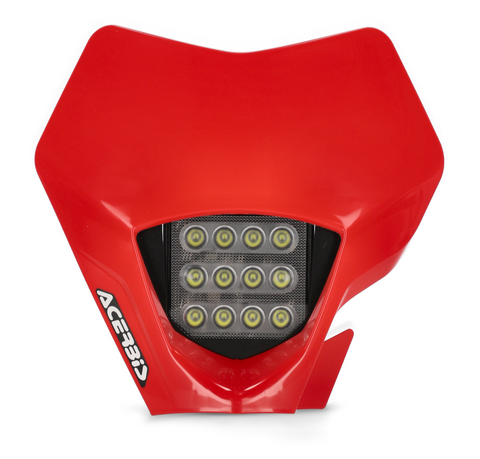 Acerbis GasGas Red LED Headlight & Mask Plate