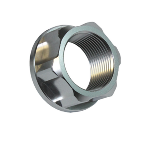Apico Silver Aluminium  Rear Axle Nut - Husqvarna