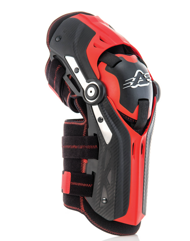 Acerbis Gorilla Knee Guards Black Red
