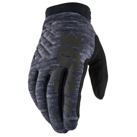 100% Brisker Cold Weather Glove - Heather Grey