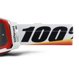 100% Racecraft 2 Goggle Arsham Red - Mirror Silver Flash Lens