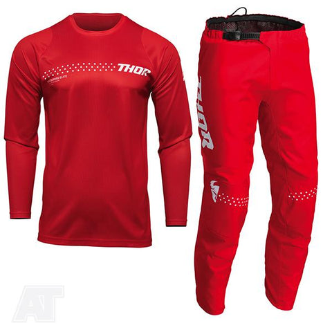 Thor Youth Sector Kit Combo Minimal Red