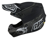 Troy lee Designs SE4 Polyacrylite Skooly Helmet - Black