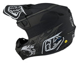Troy lee Designs SE4 Polyacrylite Skooly Helmet - Black