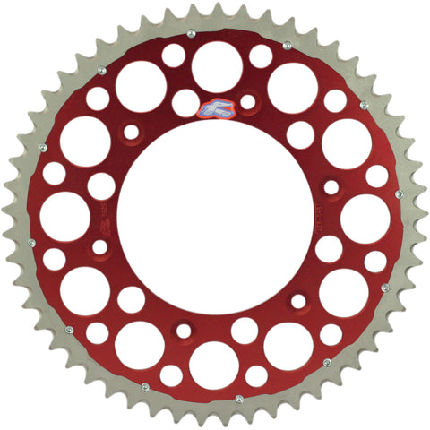 Renthal Rear TwinRing Sprocket Honda - Red