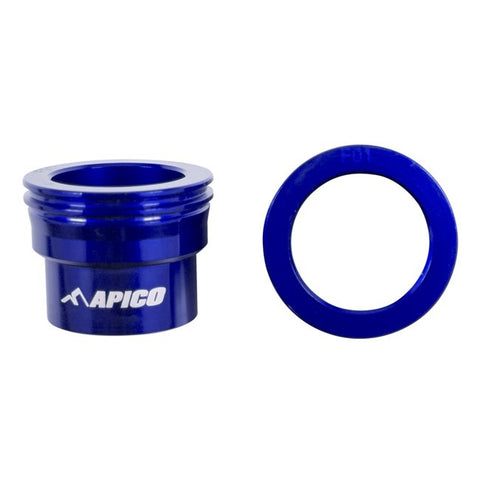 Apico Front Aluminium Husqvarna Wheel Spacers - Blue