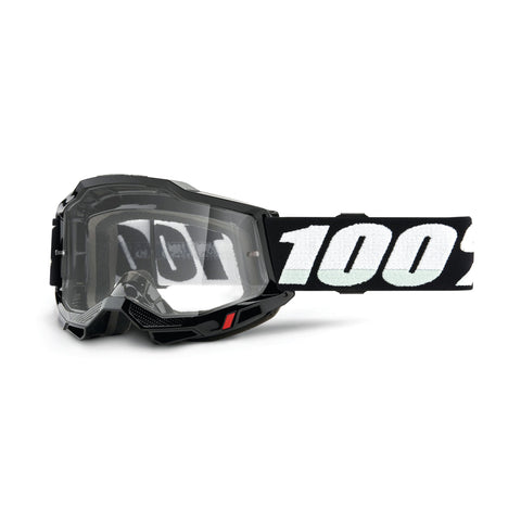 100% Accuri 2 Junior Goggle Black - Clear Lens
