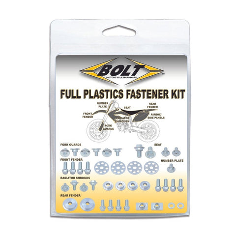 Bolt Plastic Fastener Kit Yamaha YZF 450 2018-Current