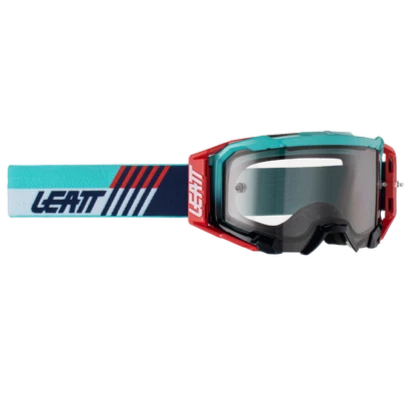 Leatt 5.5 Velocity Goggle Aqua Light Grey Lens