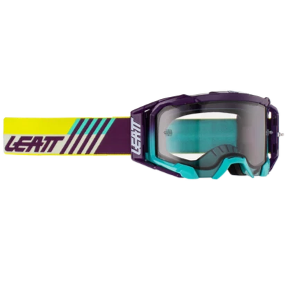 Leatt 5.5 Velocity Goggle Indigo Light Grey Lens AT Motocross