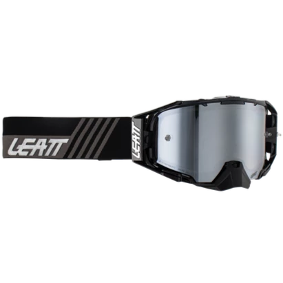 Leatt 6.5 Velocity Goggle Stealth Iriz Silver Lens