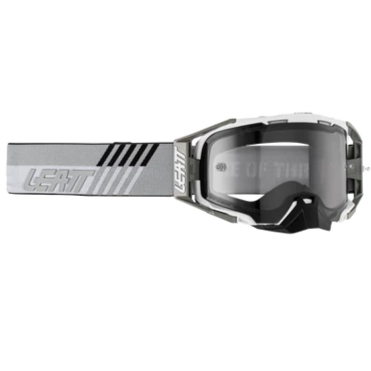 Leatt 6.5 Velocity Goggle White Light Grey Lens