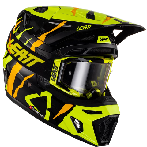 Leatt 8.5 V23 Citrus Tiger Helmet & Goggles