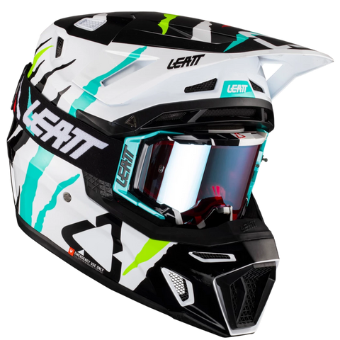 Leatt 8.5 V23 Tiger Helmet & Goggles