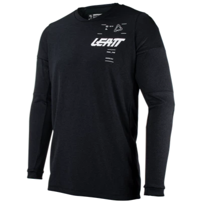 Leatt 4.5 WindBlock Jersey Black