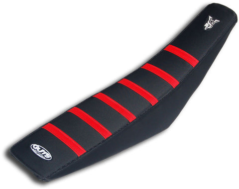 Guts Racing Honda Black Red Rib Seat Cover