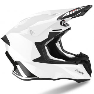 Casco Motocross Airoh Twist 2.0 Lift White Gloss - GMMoto