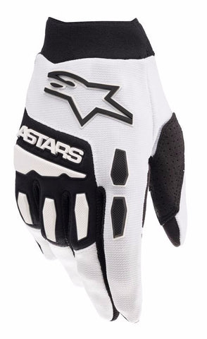 Alpinestars Full Bore White Black Gloves