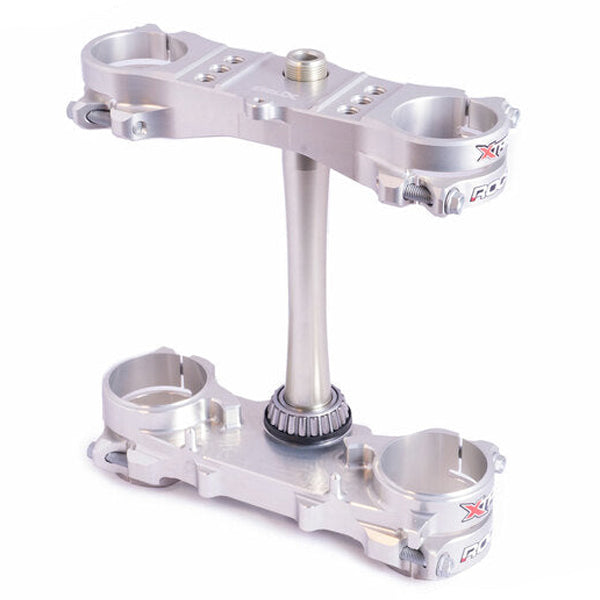 XTrig ROCS Tech Triple Clamp Set Suzuki - Silver – AT Motocross