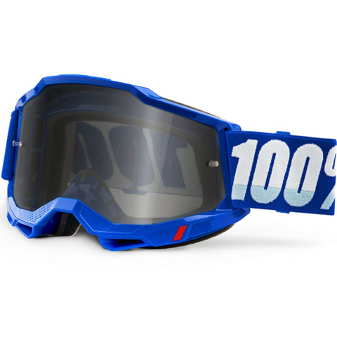 100% Accuri 2 Sand Goggles Smoke Lens - Blue