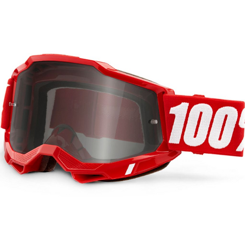 100% Accuri 2 Sand Goggles Smoke Lens - Red