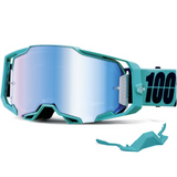 100% Armega Goggle Esterel - Mirror Blue Lens