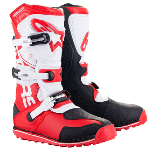 Alpinestars Tech-T Red Black White Trials Boots