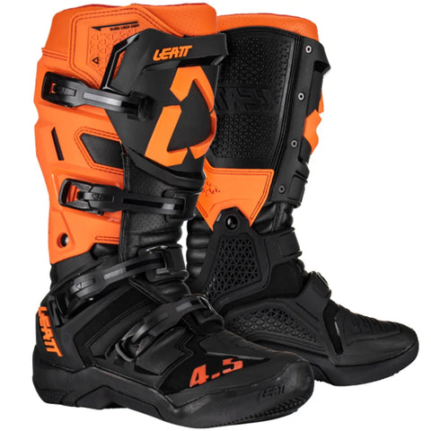 Leatt Moto 4.5 Black Orange Motocross Boots