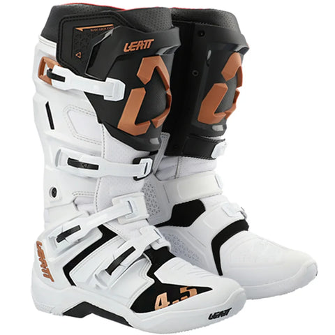 Leatt Moto 4.5 White Black Motocross Boots